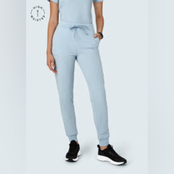 Mandala scrub set in Powder Blue - small top and small pants - Picture 8 of 8